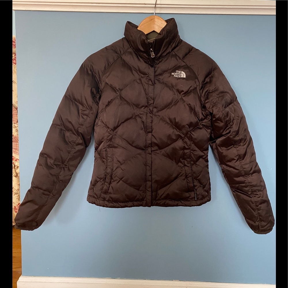 NORTHFACE RETRO NUPTSE LADIES JACKET!!! XS BROWN!!!